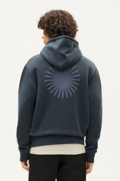 thinking mu Thinking MU Herren vegan Hoodie Simon Graphite