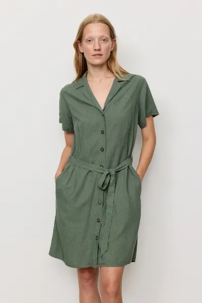 recolution Recolution Damen vegan Kleid Yucca Khaki