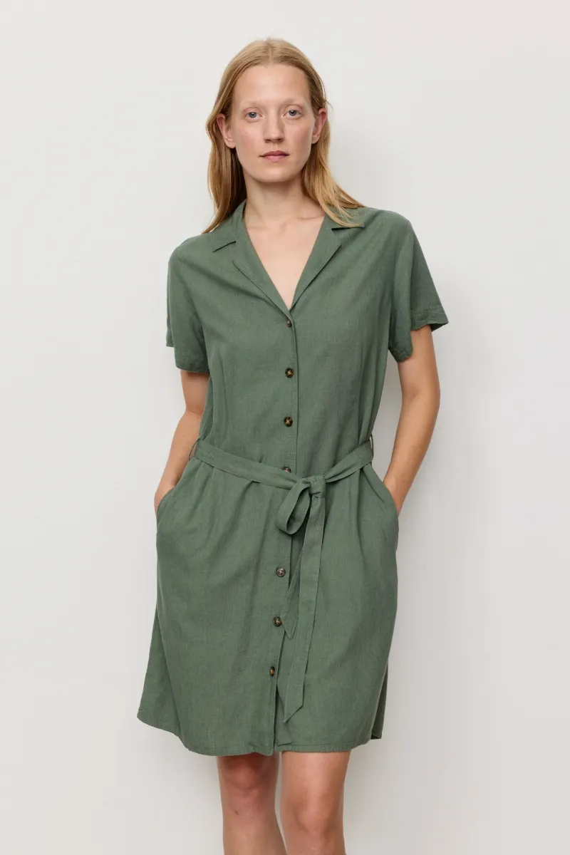 recolution Recolution Damen vegan Kleid Yucca Khaki