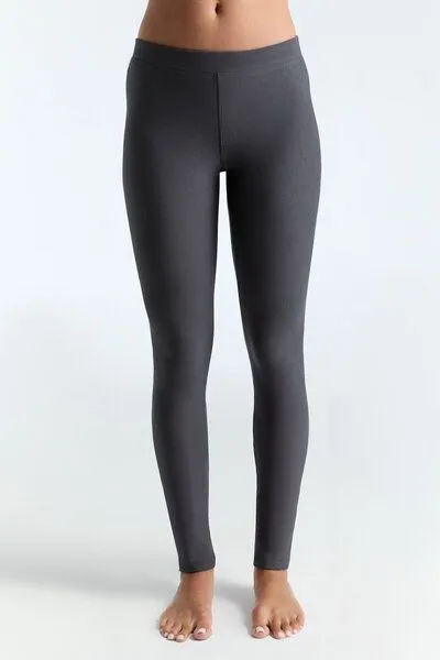 Leela Cotton Leela Cotton Damen Winter Leggings Bio Baumwolle mit Elasthan