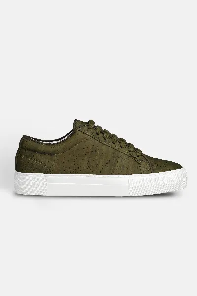 QURC QURC Herren vegan Sneakers Olivgrün Essential