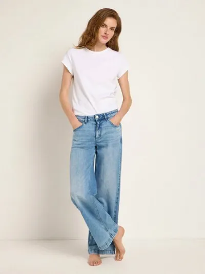 LANIUS LANIUS Marlenejeans (GOTS) aus Bio-Baumwolle