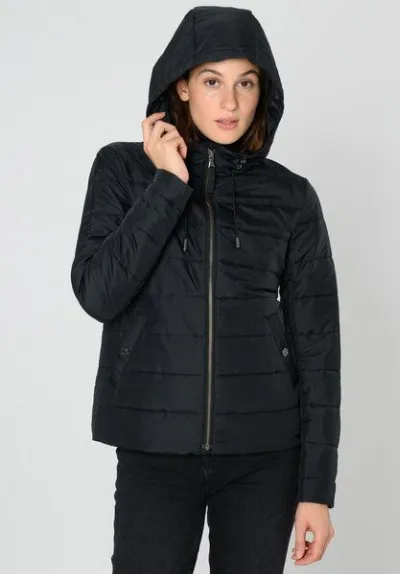 THOKKTHOKK ThokkThokk Damen Kapok-Jacke TT2036 mit Kapok-Füllung inkl. Beanie