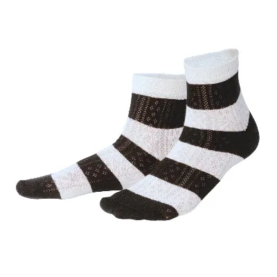 Living Crafts LIVING CRAFTS - Damen Socken - Gestreift (90% Bio-Baumwolle; 10% Polyamid (recycelt)), Nachhaltige Mode, Bio Bekleidung