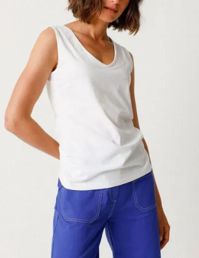 SKFK SKFK Top Hamabost - White