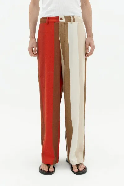 thinking mu Thinking MU Herren vegan Hose Marc Sandfire Multicolour