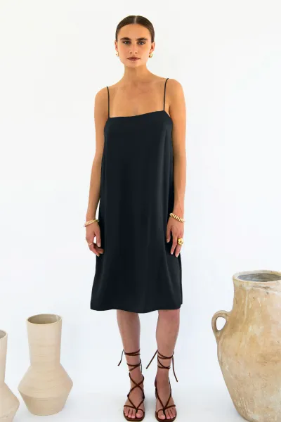 Neu Nomads Neu Nomads Damen vegan Slip Dress Julianne Boxy