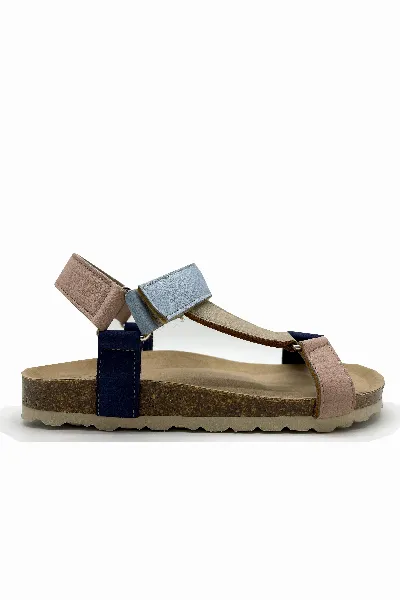 thies thies Damen vegan Sandalen Eco Bio Trek Multi Ocean