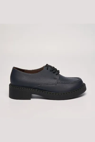 AGAZI AGAZI Damen vegan Loafers Helen Marineblau