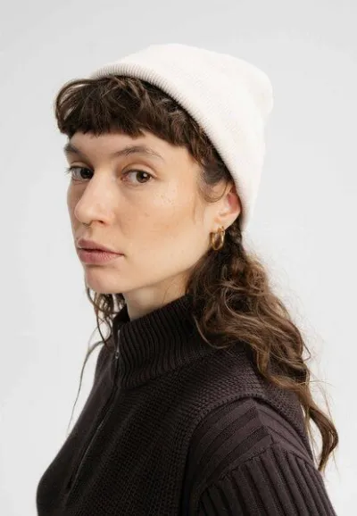 MELA MELA Feinstrick Mütze Style HIMMAT aus 100% Bio-Baumwolle