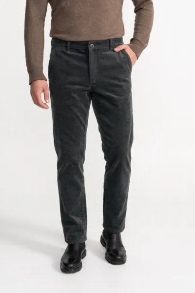 De IONESCU De IONESCU Herren vegan Hose Aus Cord Comarnic