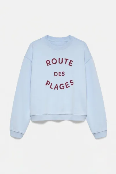 Alchemist Alchemist Damen vegan Pullover Isla Faded Blau