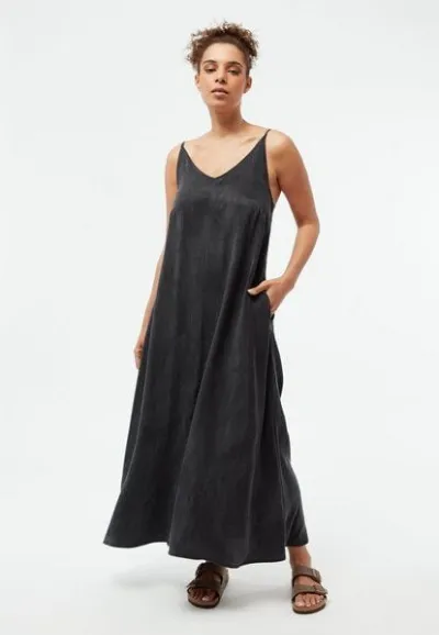 Givn Berlin Givn Berlin Maxikleid GBROXIE aus TENCEL mit Peach-Effekt