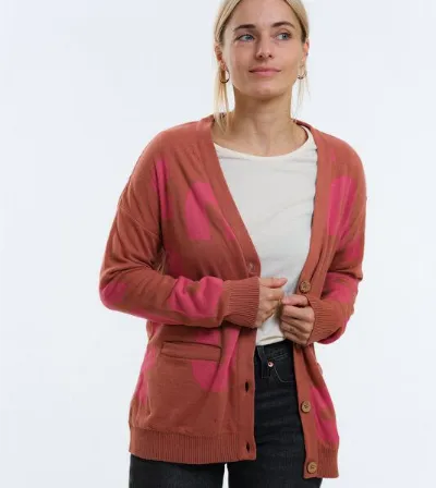 Gary Mash GARY MASH Stickjacke Sue aus Biobaumwolle