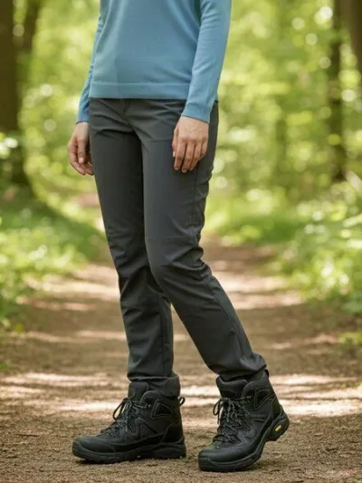 Will's Vegan Shop Will's Vegan Shop WVSport Schwarze wasserdichte Wanderstiefel Sequoia Ausgabe für Damen vegan