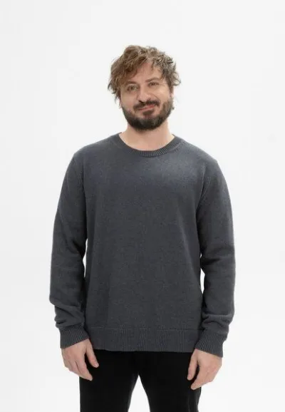 MELA MELA Strickpullover Style CHARUN aus 100% Bio-Baumwolle