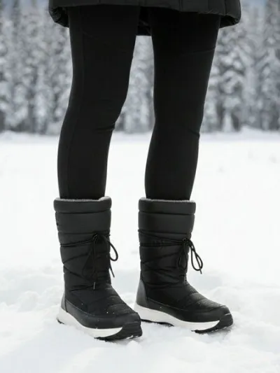 Will's Vegan Shop Will's Vegan Shop WVSport Gesteppte Schneestiefel
