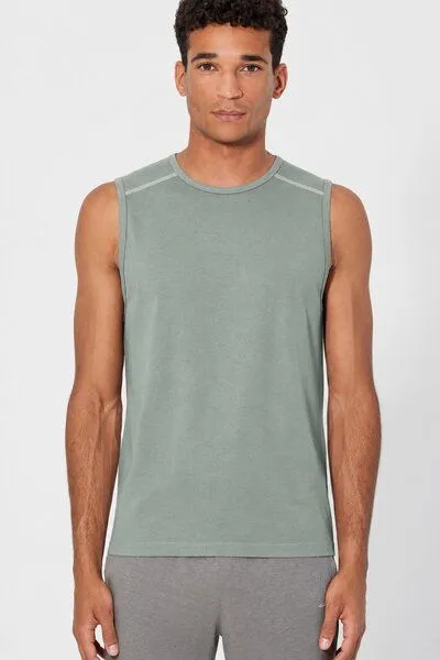 HempAge HempAge Herren Yoga Tank Top Hanf/Biobaumwolle