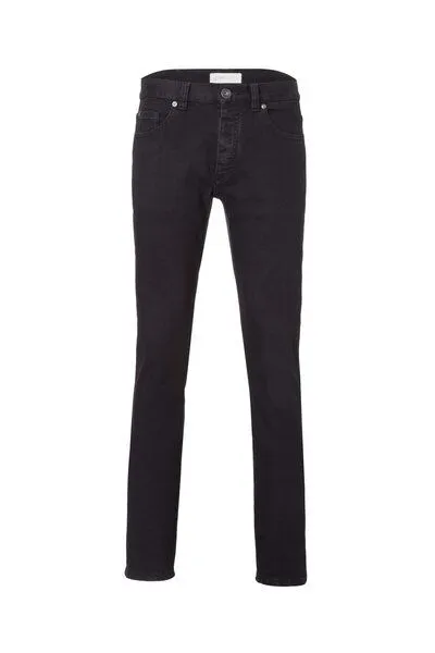 goodsociety goodsociety Mens Slim Straight Jeans Black One Wash