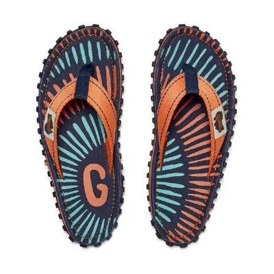 Gumbies GUMBIES Tangerine Burst - Flip Flops für Damen und Herren
