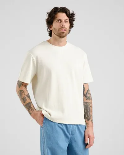 Dedicated DEDICATED Herren T-Shirt aus Bio-Baumwolle - Danviken Waffle