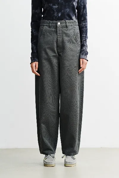 Rotholz Rotholz Damen vegan Hose Barrel Leg