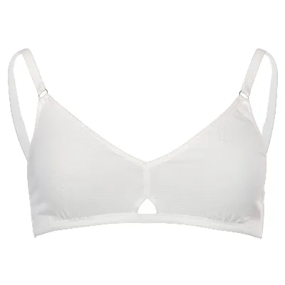 Living Crafts LIVING CRAFTS - Damen Triangel- BH - Weiß