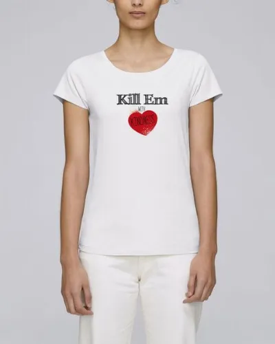 Human Family Human Family Bio Damen T-Shirt Faith - Kill Em with Heart