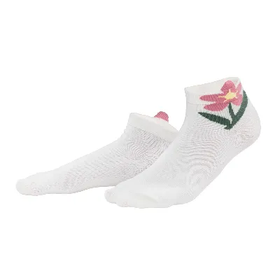 Living Crafts LIVING CRAFTS - Damen Sneaker-Socken - Gemustert (90% Bio-Baumwolle; 8% Polyamid (recycelt); 2% Elasthan), Nachhaltige Mode, Bio Bekleidung