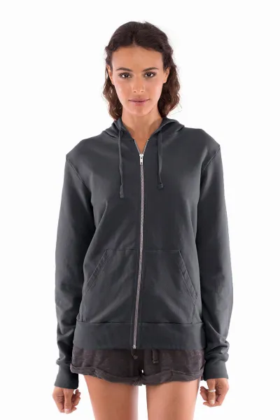 RAVENS VIEW IBIZA RAVENS VIEW IBIZA Damen vegan Hoodie Zip Vedra Lava Blau