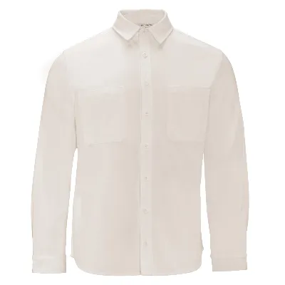 Living Crafts LIVING CRAFTS - Herren Overshirt - Weiß