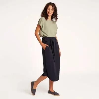 WiDDA berlin WiDDA berlin Rock TULIP aus TENCEL Modal Jersey in NAVY