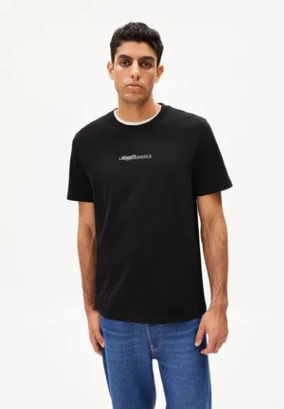 ARMEDANGELS ARMEDANGELS MAARKOS IKOGRAPH Herren Midweight T-Shirt aus Bio-Baumwoll Mix