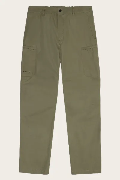 KnowledgeCotton Apparel KnowledgeCotton Apparel Herren vegan Hose Vent Canvas 200 Gebrannte Olive
