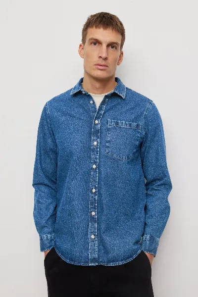 recolution Recolution Herren vegan Hemd In Johannisbeer