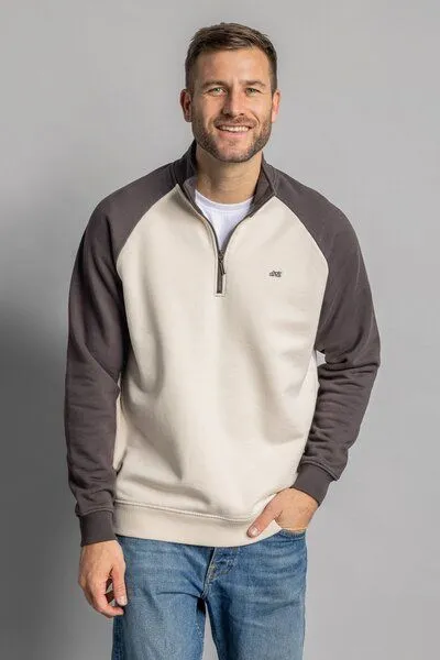 dirts dirts Color Block Quarter Zip