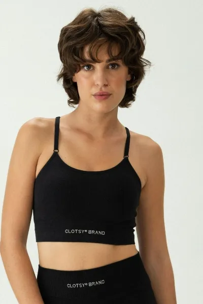 Clotsy Clotsy Damen vegan Sporttop Cross