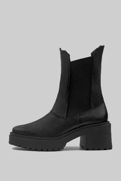 BOHEMA BOHEMA Damen vegan Squared Chelsea Boots