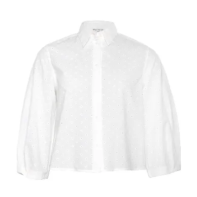Living Crafts LIVING CRAFTS - Damen Bluse - Weiß