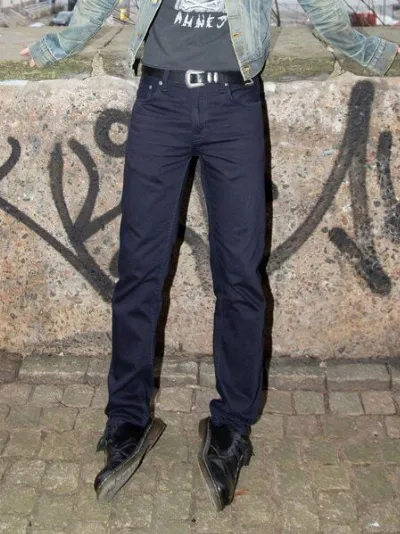 Nudie Jeans Nudie Jeans Straight Fit Jeans Gritty Jackson - Everblue