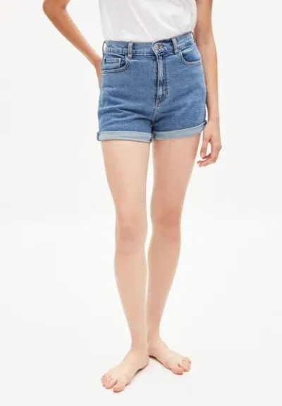ARMEDANGELS ARMEDANGELS SILVAA HEMP - Damen Jeans Shorts aus Bio-Baumwoll Mix