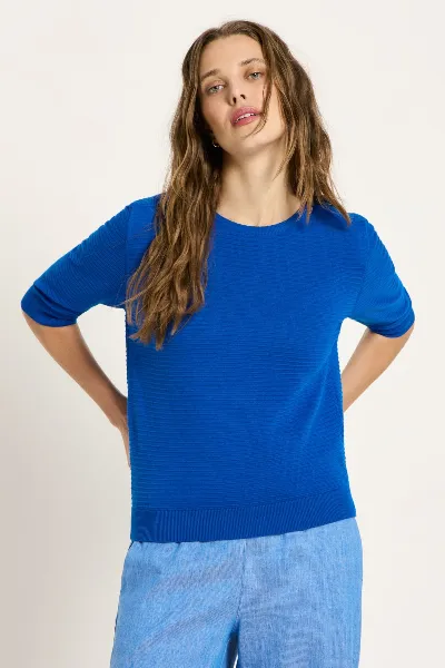 Lanius Halbarmpullover