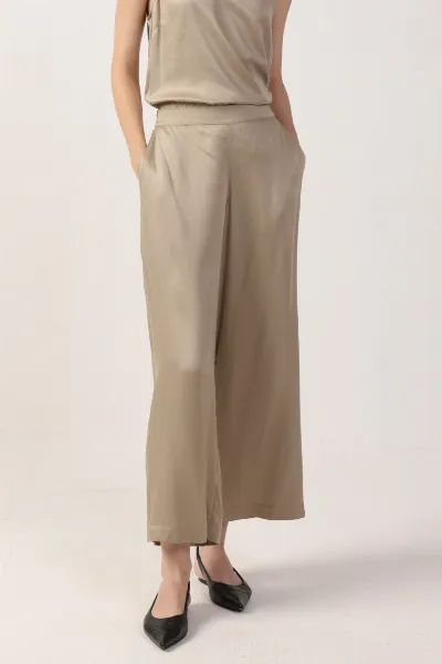 Neu Nomads Neu Nomads Damen vegan Hose Cropped Giada Stone