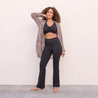 Jaya Jaya JAZZY - Jazzpants aus elastischer Biobaumwolle mit hohem Bund
