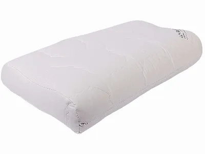 Lonsberg Lonsberg Orthopädisches Kissen Welle Latex, Bezug Baumwolle, 33 x 66 cm