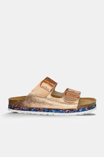 Nuoceans Nuoceans Damen vegan Sandalen Rosig Rose Gold