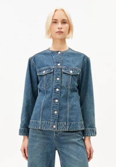 ARMEDANGELS ARMEDANGELS STRUCTURED Damen Jeansjacke aus Bio-Baumwoll Mix