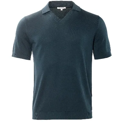 Living Crafts LIVING CRAFTS - Herren Polo-Shirt - Blau
