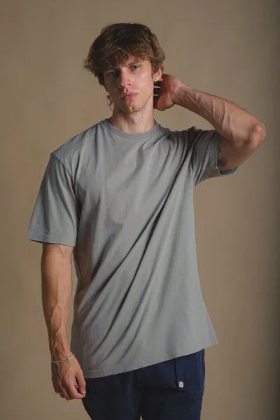 Trendsplant Trendsplant Essential Garment T-Shirt Organic Gray
