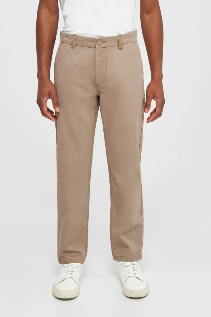 KnowledgeCotton Apparel KnowledgeCotton Apparel Herren vegan Chino-Hose Chuck Regular Twill Tuffet